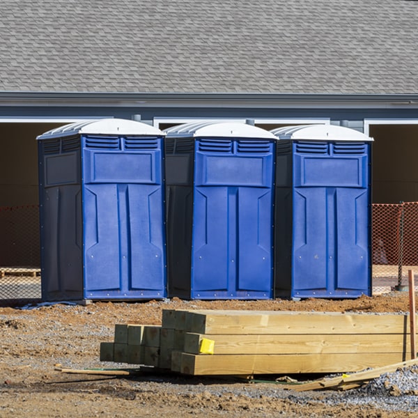 what is the maximum capacity for a single portable toilet in Willow Oklahoma